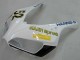 2006-2007 White Green Glossy Black Hannspree 52 Honda CBR1000RR Motorcycle Fairings