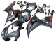 2006-2007 Matte Black Red Decals Honda CBR1000RR Motorcycle Fairings