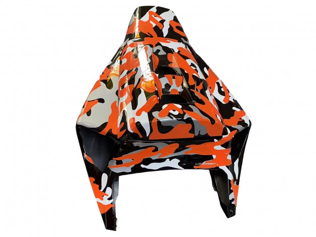 2006-2007 Black Orange Silver Camouflage Honda CBR1000RR Motorcycle Fairings