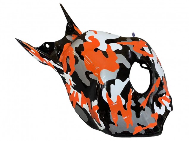 2006-2007 Black Orange Silver Camouflage Honda CBR1000RR Motorcycle Fairings