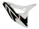 2006-2007 White Glossy Black Honda CBR1000RR Motorcycle Fairing Kits