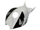 2006-2007 White Glossy Black Honda CBR1000RR Motorcycle Fairing Kits