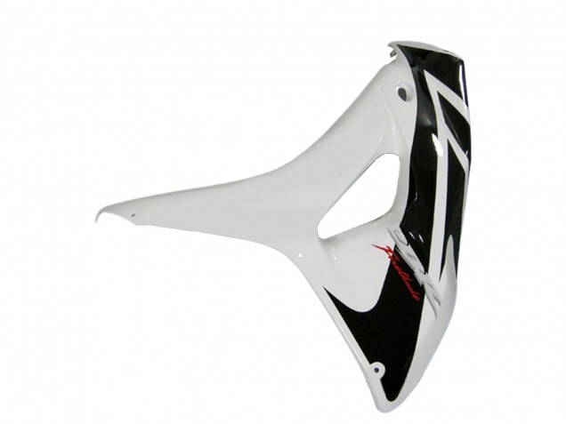 2006-2007 White Glossy Black Honda CBR1000RR Motorcycle Fairing Kits