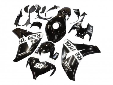 2008-2011 Glossy Black White Repsol 93 Honda CBR1000RR Motorcycle Fairings