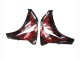 2008-2011 Glossy Black Red Flame Honda CBR1000RR Motorcycle Fairing