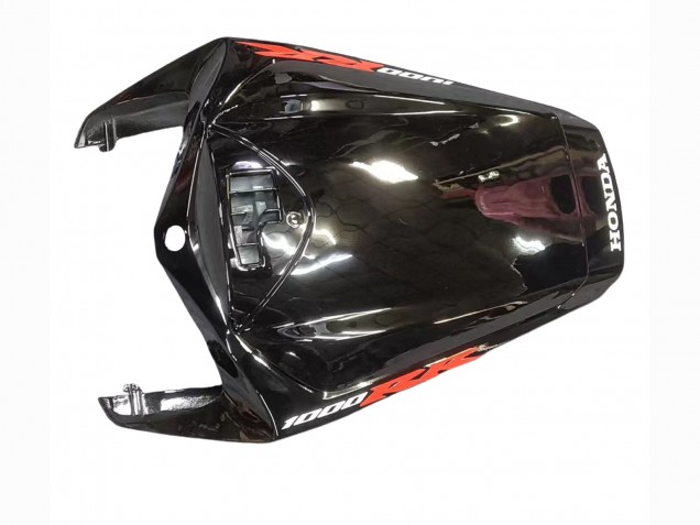 2008-2011 Glossy Black Red Flame Honda CBR1000RR Motorcycle Fairing