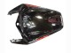 2008-2011 Glossy Black Red Flame Honda CBR1000RR Motorcycle Fairing