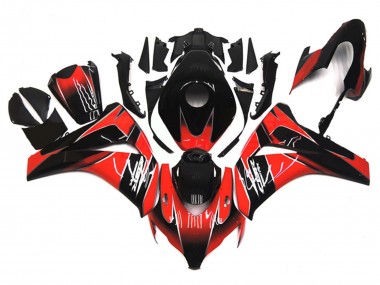 2008-2011 Red Glossy Black Honda CBR1000RR Motorcycle Fairing