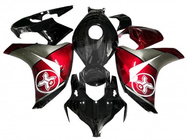 2008-2011 Grey Red Glossy Black Honda CBR1000RR Motorcycle Fairings