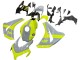 2008-2011 Nardo Grey Fluorescent Green Honda CBR1000RR Motorcycle Fairings