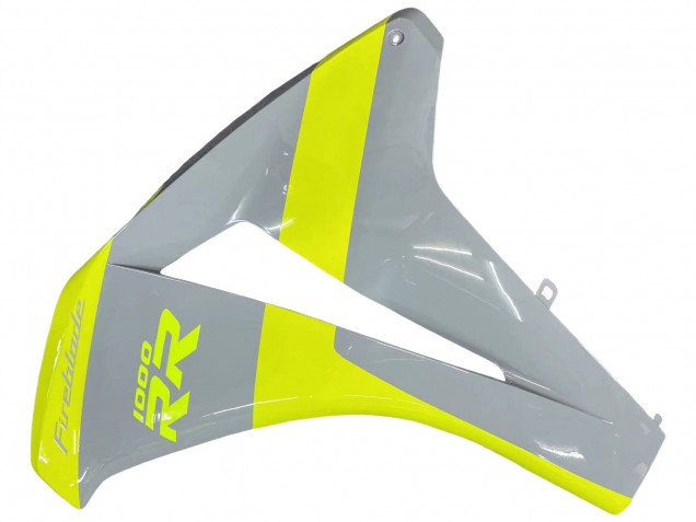 2008-2011 Nardo Grey Fluorescent Green Honda CBR1000RR Motorcycle Fairings