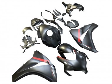 2008-2011 Matte Black Red Fireblade Honda CBR1000RR Motorcycle Fairings