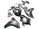 2008-2011 Matte Black Red Fireblade Honda CBR1000RR Motorcycle Fairings