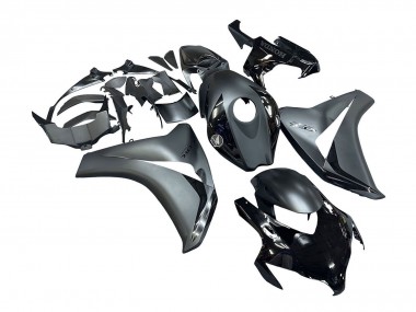 2008-2011 Grey Glossy Black Honda CBR1000RR Motorcycle Fairings