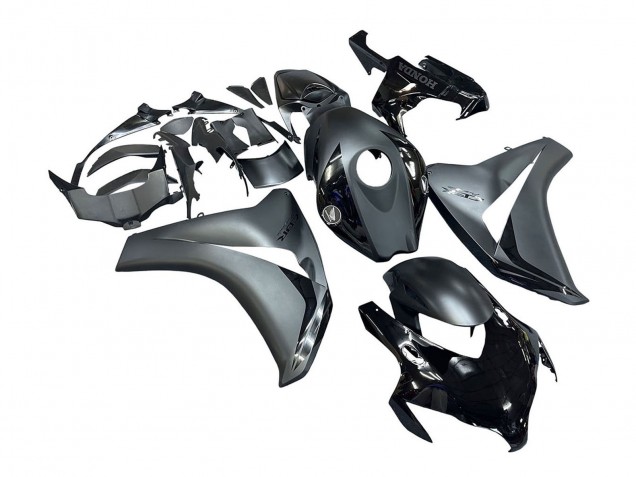2008-2011 Grey Glossy Black Honda CBR1000RR Motorcycle Fairings