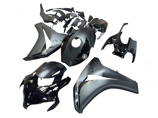 2008-2011 Grey Glossy Black Honda CBR1000RR Motorcycle Fairings