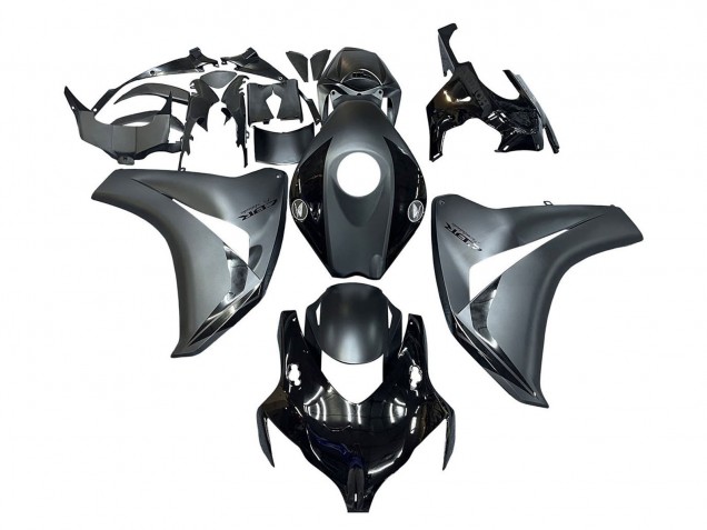 2008-2011 Grey Glossy Black Honda CBR1000RR Motorcycle Fairings