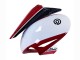 2008-2011 White Red Glossy Black Racing 24 Honda CBR1000RR Motorcycle Fairings