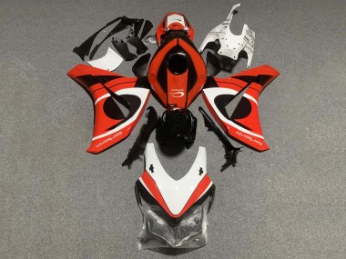 2008-2011 White Red Glossy Black Honda CBR1000RR Motorcycle Fairing Kits