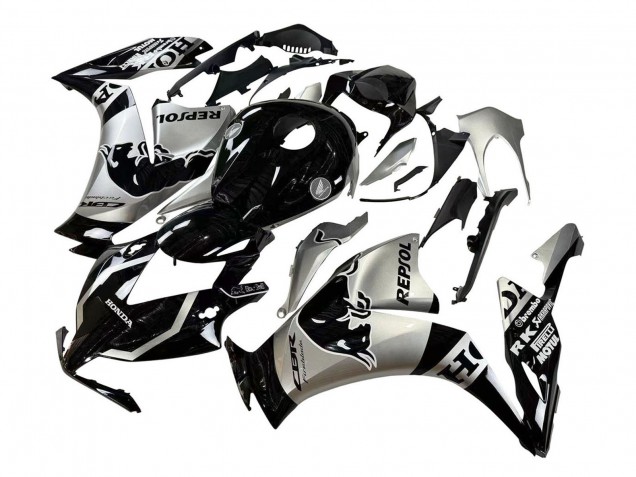 2012-2016 Silver Glossy Black Repsol Red Bull Honda CBR1000RR Motorcycle Fairings