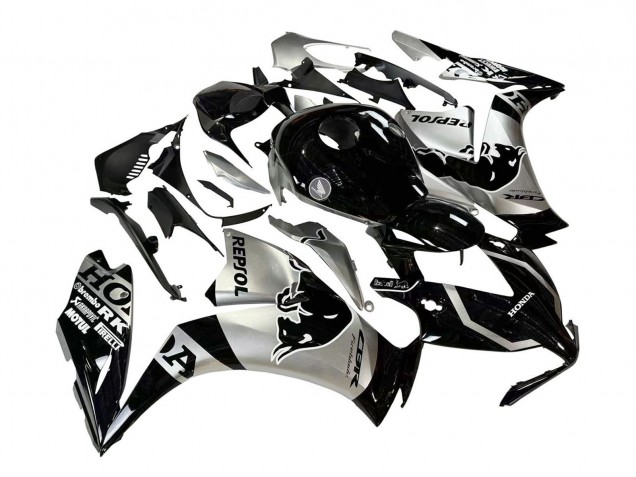 2012-2016 Silver Glossy Black Repsol Red Bull Honda CBR1000RR Motorcycle Fairings
