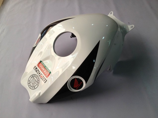 2012-2016 White Glossy Black Rizoma Playboy Honda CBR1000RR Motorcycle Fairings