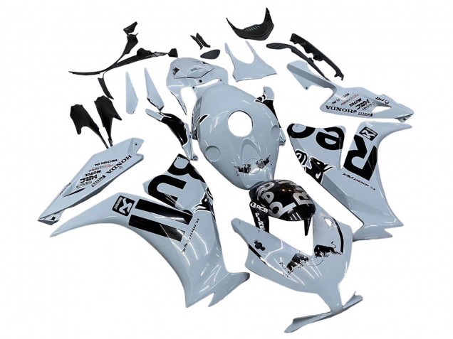 2012-2016 Light Grey Glossy Black Red Bull Honda CBR1000RR Motorcycle Fairings