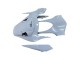 2012-2016 Light Grey Glossy Black Red Bull Honda CBR1000RR Motorcycle Fairings
