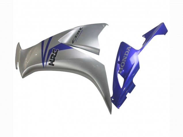 2012-2016 Silver Blue HRC Honda CBR1000RR Motorcycle Fairings