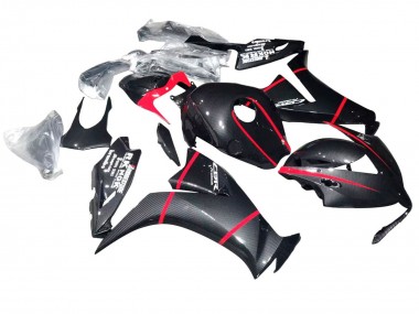 2012-2016 Black Carbon Fiber Red Honda CBR1000RR Motorcycle Fairings