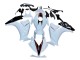 2012-2016 White Glossy Black Honda CBR1000RR Motorcycle Fairings