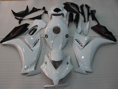 2012-2016 White Matte Black Honda CBR1000RR Motorcycle Fairings