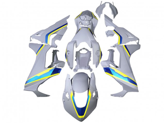 2017-2023 White Blue Yellow Honda CBR1000RR Motorcycle Fairings