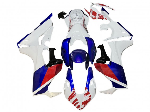 2017-2023 White Red Blue Honda CBR1000RR Motorcycle Fairing