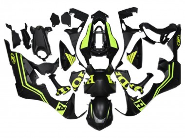 2017-2023 Matte Black Yellow Honda CBR1000RR Motorcycle Fairings
