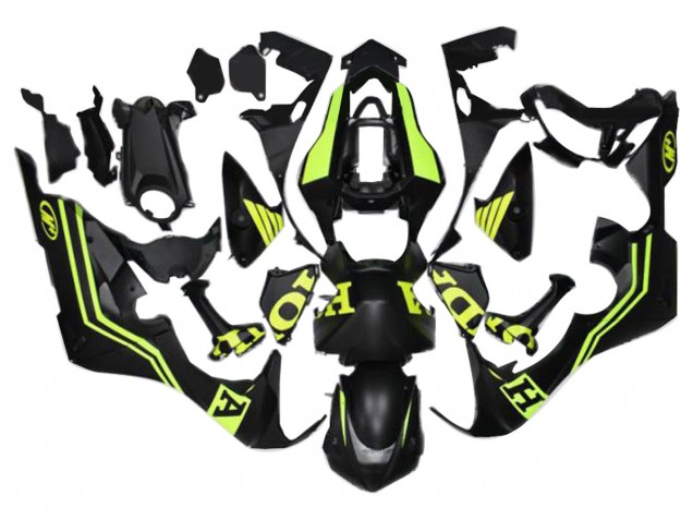 2017-2023 Matte Black Yellow Honda CBR1000RR Motorcycle Fairings