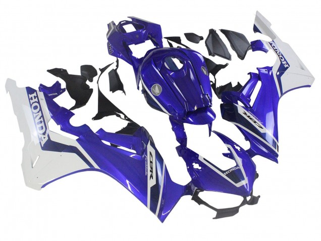 2017-2023 White Blue Honda CBR1000RR Motorcycle Fairings