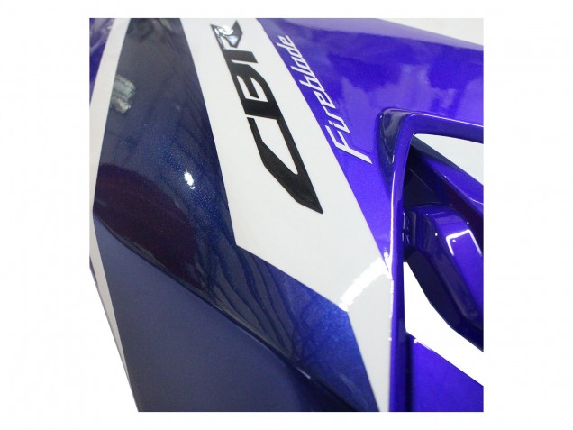 2017-2023 White Blue Honda CBR1000RR Motorcycle Fairings