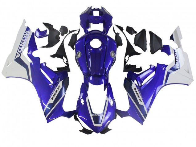 2017-2023 White Blue Honda CBR1000RR Motorcycle Fairings