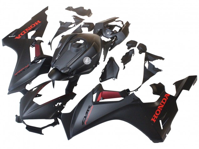 2017-2023 Matte Grey Red Honda CBR1000RR Motorcycle Fairings