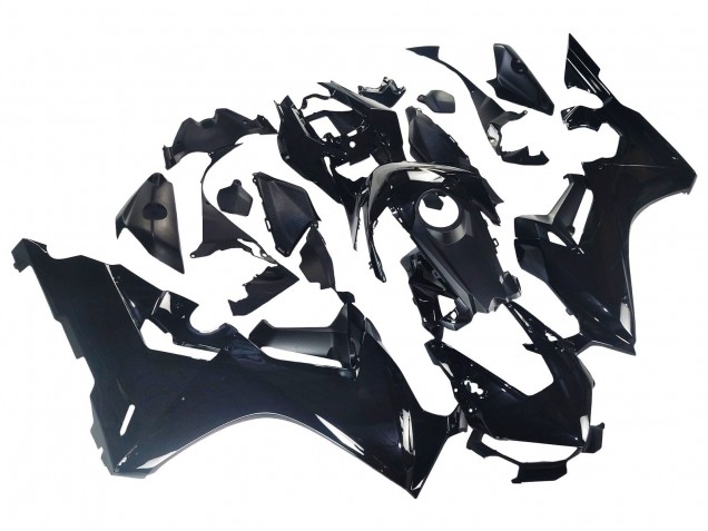 2017-2023 Glossy Black Honda CBR1000RR Motorcycle Fairings