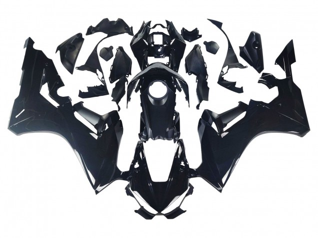 2017-2023 Glossy Black Honda CBR1000RR Motorcycle Fairings