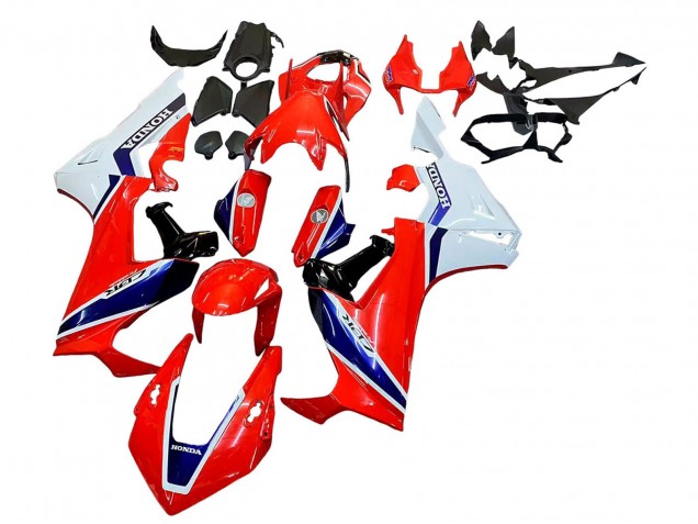 2017-2023 White Red Blue Honda CBR1000RR Motorcycle Fairing Kits