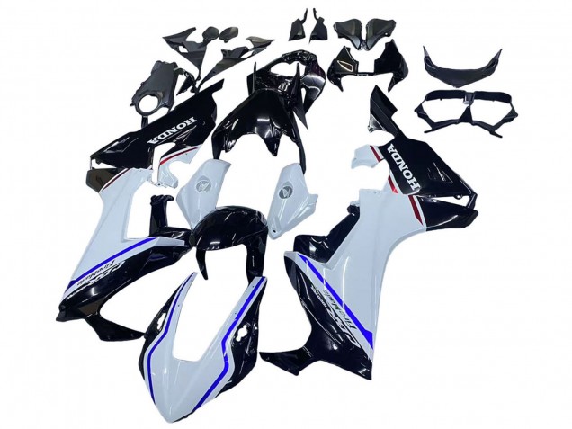 2017-2023 White Blue Glossy Black Honda CBR1000RR Motorcycle Fairing Kits