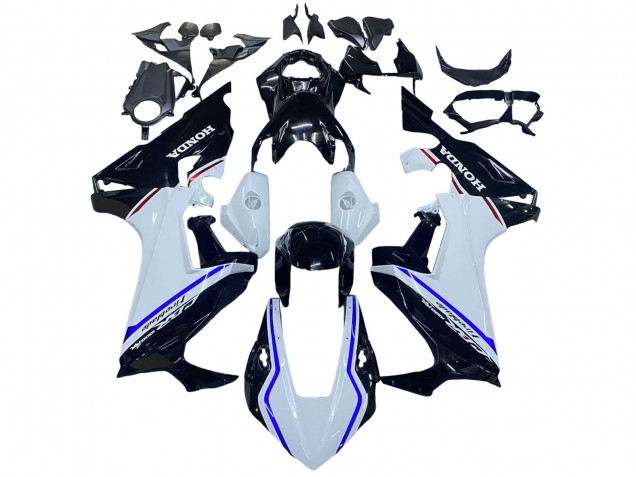2017-2023 White Blue Glossy Black Honda CBR1000RR Motorcycle Fairing Kits