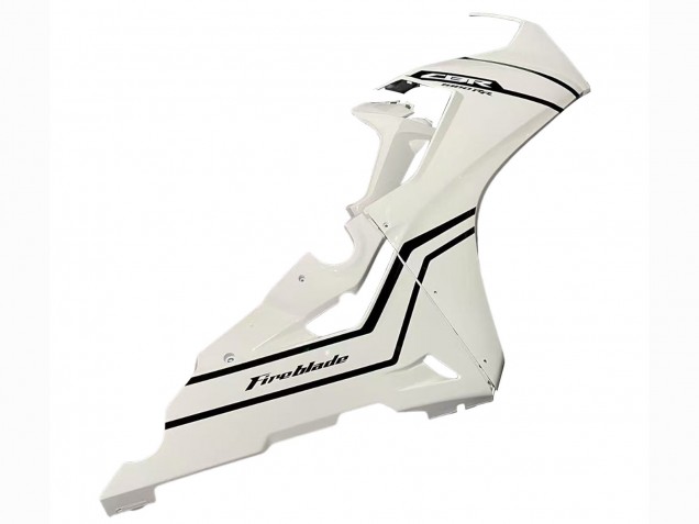 2017-2023 White with Black Stripe Fireblade Honda CBR1000RR Motorcycle Fairings