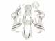 2017-2023 White with Black Stripe Fireblade Honda CBR1000RR Motorcycle Fairings
