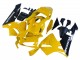 2003-2004 Yellow Glossy Black Honda CBR600RR Motorcycle Fairings
