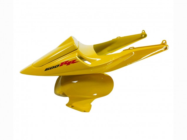 2003-2004 Yellow Glossy Black Honda CBR600RR Motorcycle Fairings