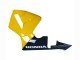 2003-2004 Yellow Glossy Black Honda CBR600RR Motorcycle Fairings